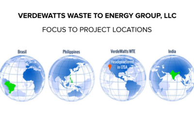 Verdewatts and NEG form joint venture to develop Waste-to-Energy Projects